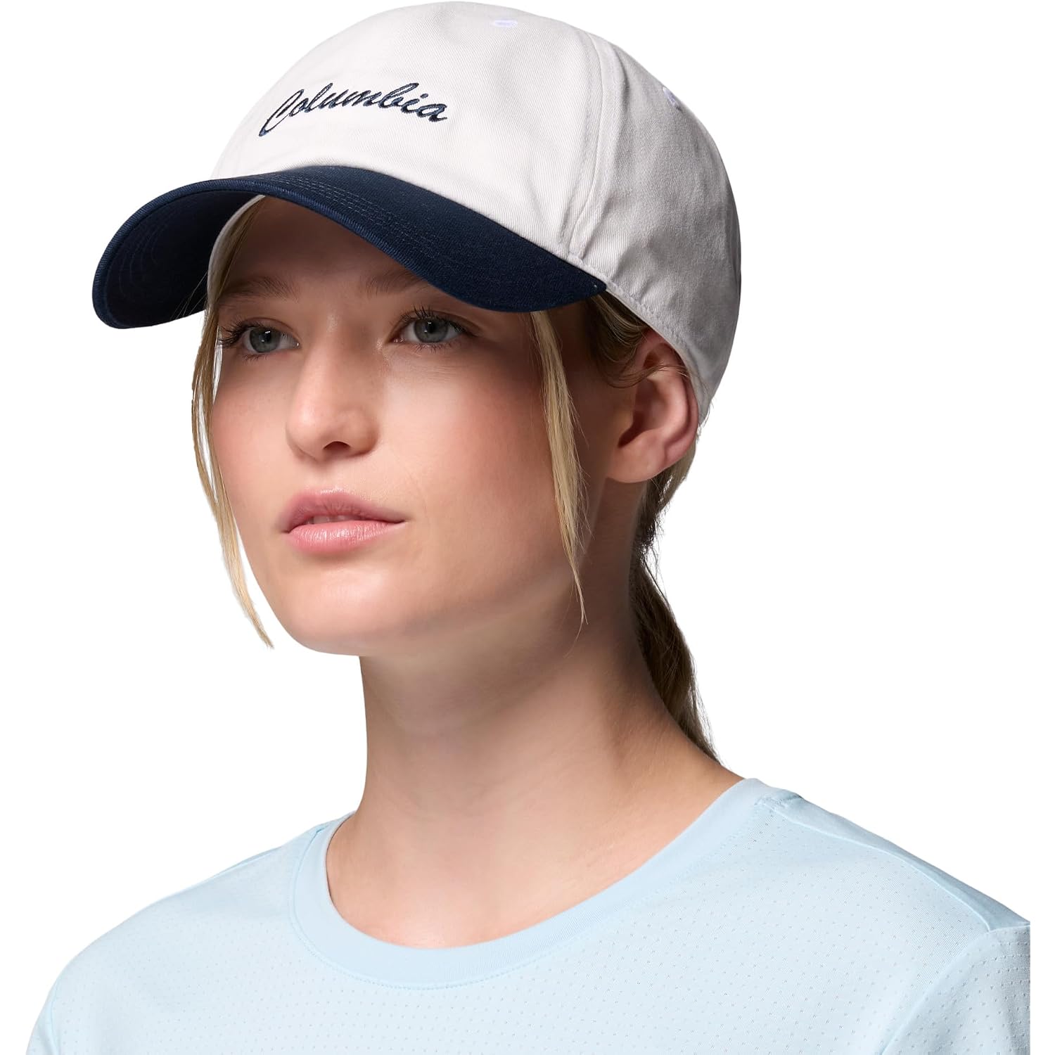 Columbia Unisex Provisions Ball Cap, Lemon Wash/Mountain Landscape