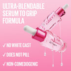 Maybelline Grippy Serum Primer, Hydrating Makeup Primer with 2% Niacinamide For Up To 24HR Make Up Wear, Clear, 1 Count