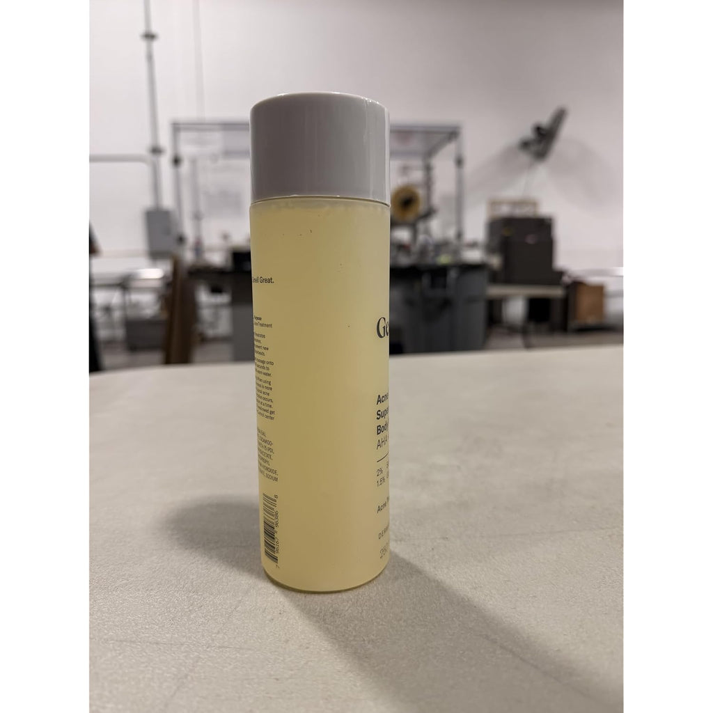 Geologie Acne Control Body Wash | Exfoliating Aha + Bha Cleanser For Men & Women | Reduces Bacne & Body Breakouts | Salicylic Acid + Glycolic Acid | 8.4 Fl Oz