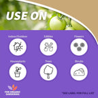 Bonide Captain Jack'S Neem Oil, 32 Oz Ready-To-Use Spray, Multi-Purpose Fungicide, Insecticide And Miticide For Organic Gardening | Multi-Purpose Fungicide, Insecticide And Miticide, For Plants, For Organic Gardening