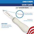Dexter-Russell – 2.75" New Haven Style Oyster Knife - Sani-Safe Series, Carbon Steel, medium, Original version