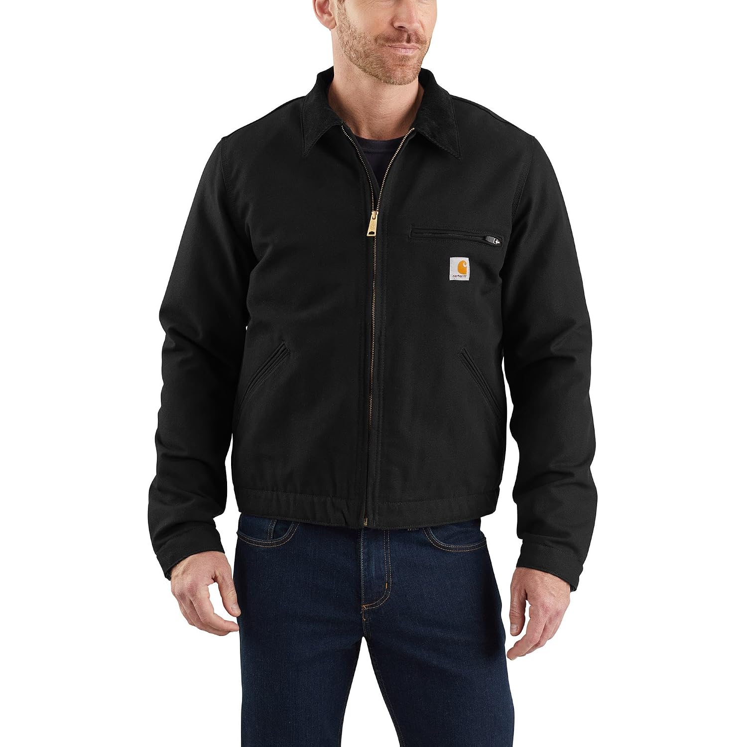 Carhartt Men'S Iconic J01 Duck Detroit Jacket