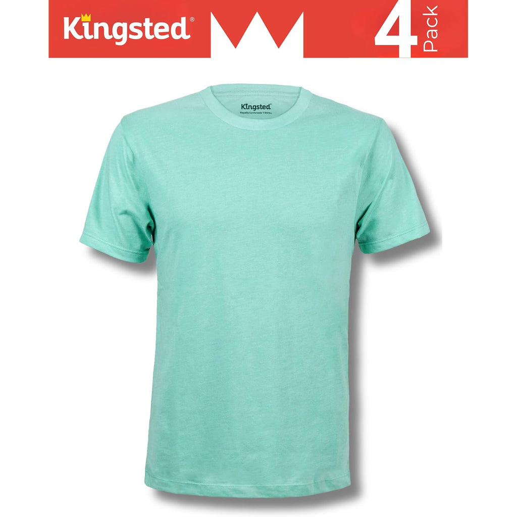 Kingsted T-Shirts For Men Pack - Royally Comfortable - Super Soft Premium Fabric - Well-Crafted Classic Tee