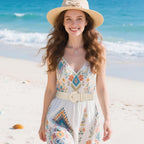 Women Wide Woven Belt for Dresses Fashion Rattan Braided Waist Belt Straw Raffia Boho Belt for Jeans