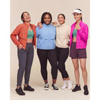 Women'S Lightweight Zip Up Athletic Jacket Stand Collar Windproof Sun Protection Workout Outdoor Jacket