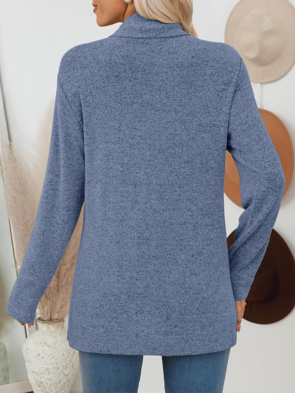 LILLUSORY Cardigan for Women Lightweight Cardigans Fall Fashion Outfits | Open Front Long Cardigan with Pockets, Business Casual Travel Outfits