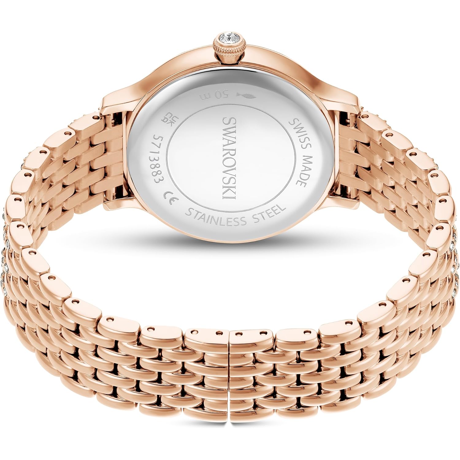 Swarovski Imber Watch, Swiss Made, Metal Bracelet, Rose Gold Tone, Rose Gold-Tone Finish