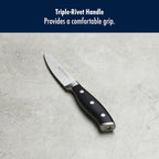 HENCKELS Forged Accent Razor-Sharp 2-pc Paring Knife Set, German Engineered Informed by 100+ Years of Mastery,Black