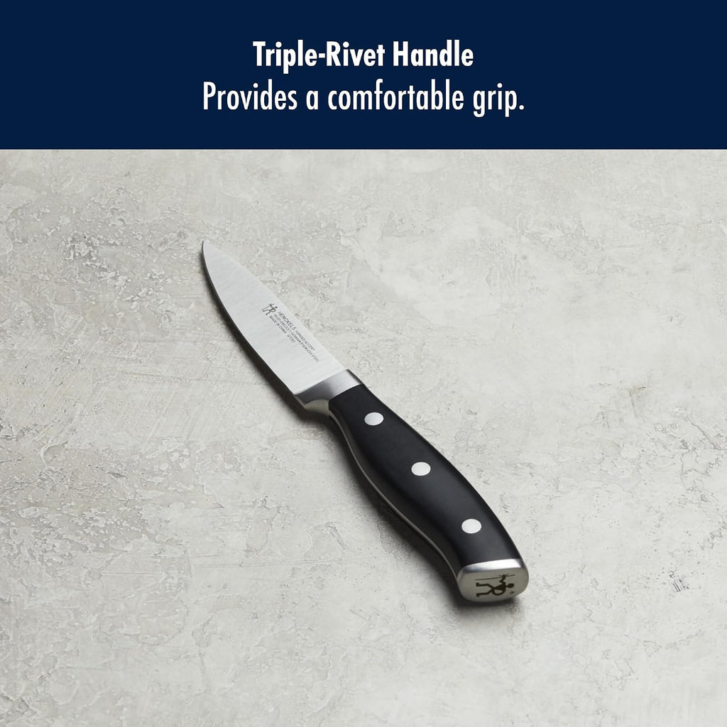 Henckels Forged Accent 2-Pc Paring Knife Set, Razor-Sharp German Engineered | Informed By 100+ Years Of Mastery. Dishwasher Safe, Comfortable Grip. Great For Peeling, Coring And Slicing.