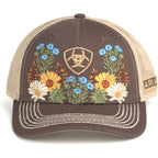 ARIAT Women's Vintage Flowers Cap, Brown Brown