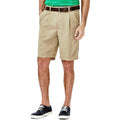 Haggar Men'S Cool 18 Classic Fit Pleat Front Expandable Waistband Short (Regular And Big & Tall Sizes)