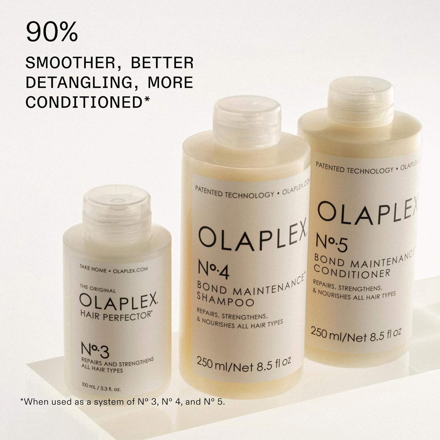 Olaplex Nº.5 Bond Maintenance™ Hair Strengthening Conditioner: Repairs Damage & Defend Against Future Breakage | Reduce Frizz | For Coily, Curly, Straight, and Wavy, 250 mL / 8.5 Fl. Oz.