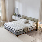 Omblix Queen Mattress, 12 Inch Queen Size Mattress,Hybrid Mattresses In A Box With Memory Foam And Individual Pocketed Coil,Certipur-Us,Medium Firm & Pressure Relief