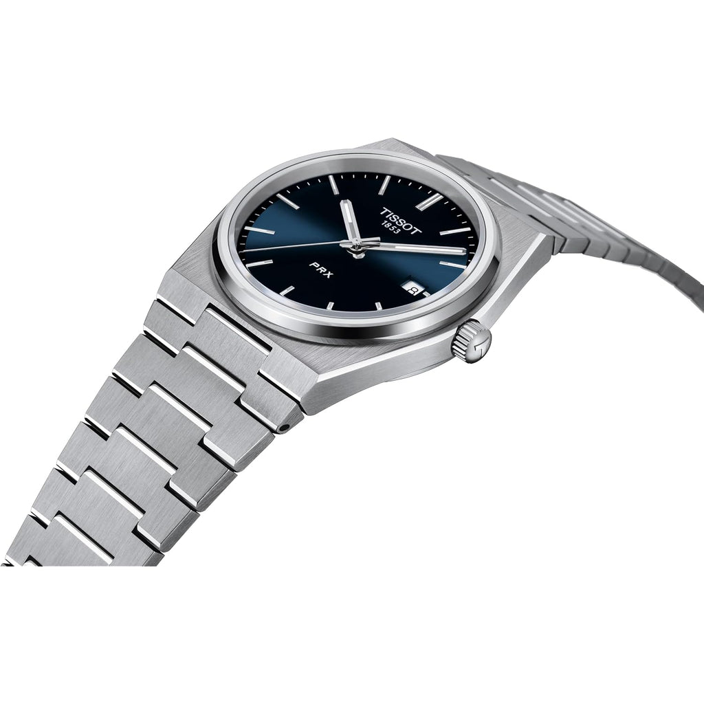 Tissot Men'S Prx 316L Stainless Steel Case Dress Watch Grey T1374101104100
