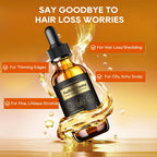 Women‘S Hair Growth Serum Oil, 100% Natural Herbal Extracts, Root Revive Visibly Thickening Fuller Hair, Follicle Stimulator Scalp Serum For Hair Loss/Shedding,Thin, Dry & Damaged Treatment