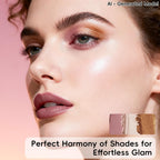 Creaglam Eyeshadow Stick 3Pcs Set, Waterproof & Crease-Proof, Easy Blendable Makeup Pencil For Beginners, Color Includes Matte Dusty Pink & Shimmer Peach & Fenugreek, 1.9G Each Stick