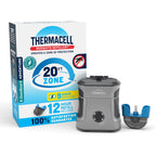 Thermacell Mosquito Repellent Rechargeable Adventure Ex-Series Ex90; Patio Shield With 9-Hour Battery, Includes 12-Hour Refill, Rubber Armor & Carabiner; Scent Free Bug Spray Alternative
