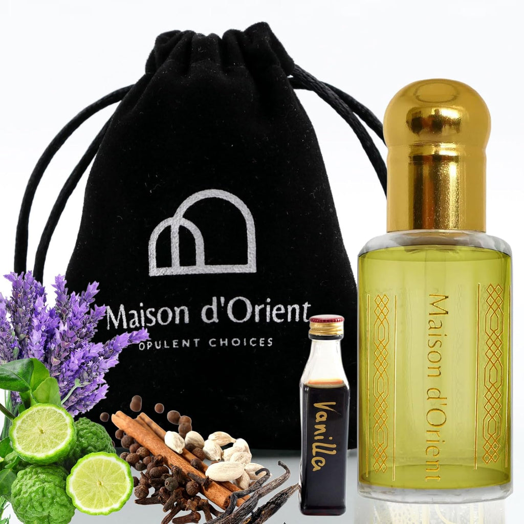 Granada 12 mL Perfume Oil for Men in Traditional Attar Style Cologne. Great Gift Party Favor and Pocket Size Body Oil – Alcohol Free, Long Lasting Oil, Compliment Magnet
