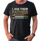 Personalized I Am Your Their Father Shirt, Dad Gift, Custom Stars Tshirts For Daddy, Tee Gifts For Husband, Dad, Papa From Daughters Son Wife, Christmas, Fathers Day & Birthday Present