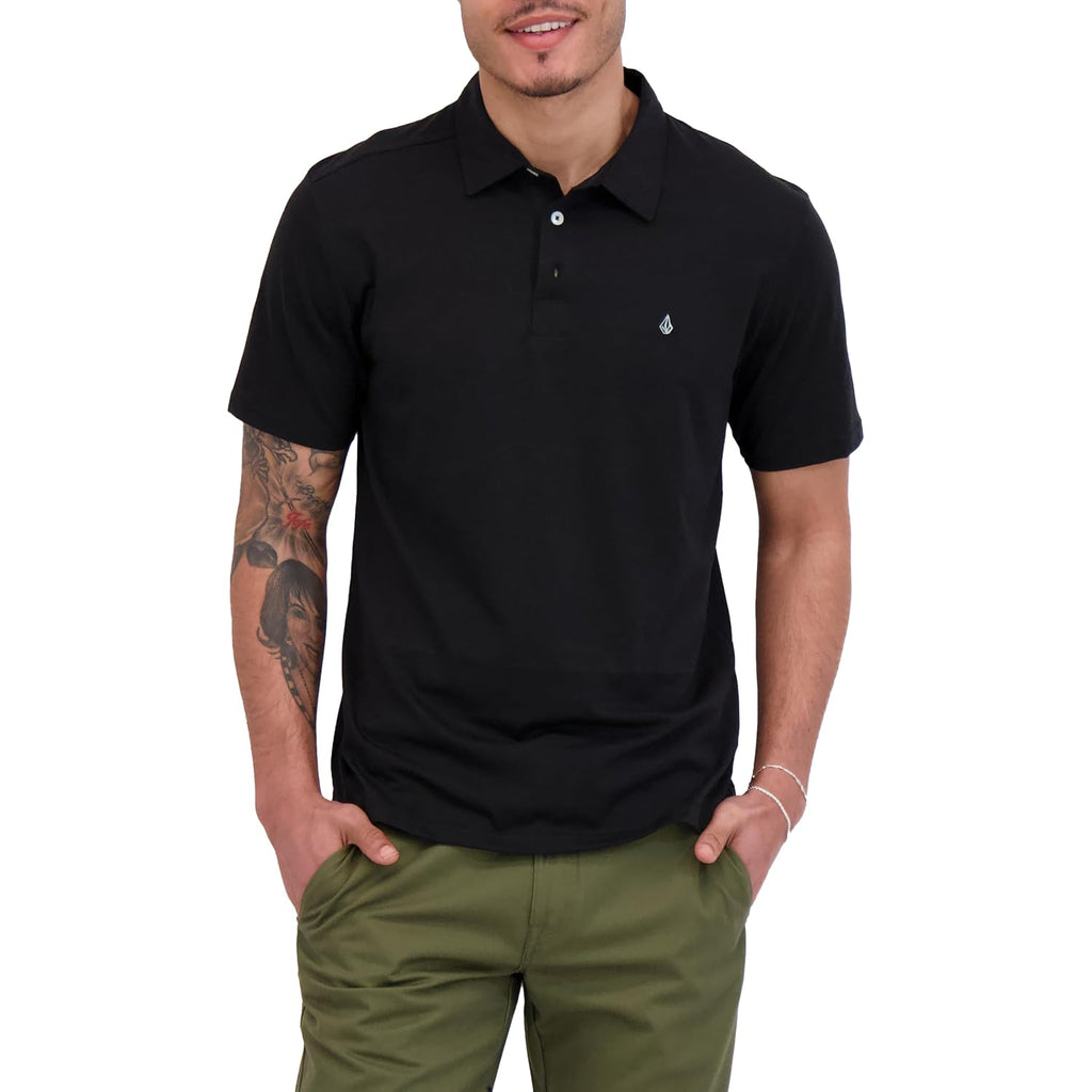 Volcom Short Sleeve Polo Shirt – Classic Fit, Soft Cotton Blend, Modern Casual Style