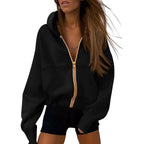 Hoodies for Women Sweatshirt Zip Up Hoodie Fall Fashion 2026 Trendy Long Sleeve Jackets Winter Clothing Outfits