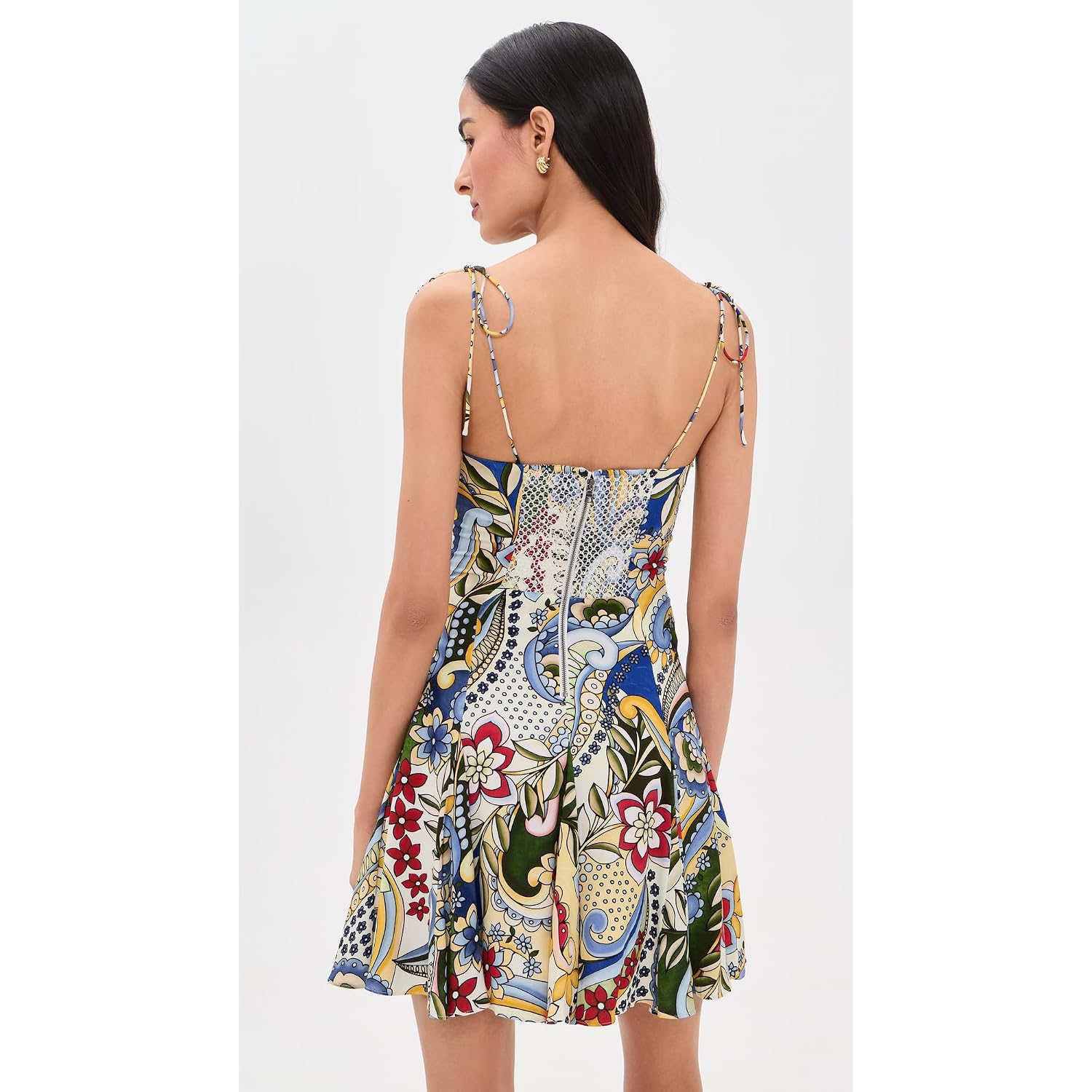 Alice + Olivia Women'S Jeanette Paneled Mini Dress
