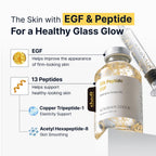 Sungboon Editor Glow Intensive Deep Collagen Silk Peptide Egf Ampoule, Copper Peptides Serum For Face With Multi Peptides, Hydrating Korean Skincare Facial Serum For Smooth-Looking Skin, 1.35 Fl Oz