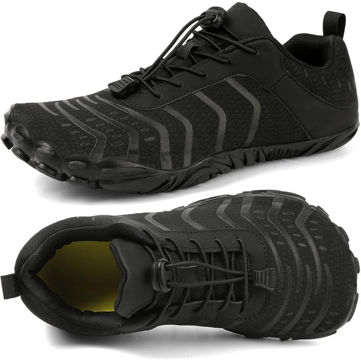 Barefoot Shoes Men Women Minimalist Shoes Zero Drop Workout Cross-Trainer Hiking Water Wide Toe Box Grounded Footwear Weightlifting Walking