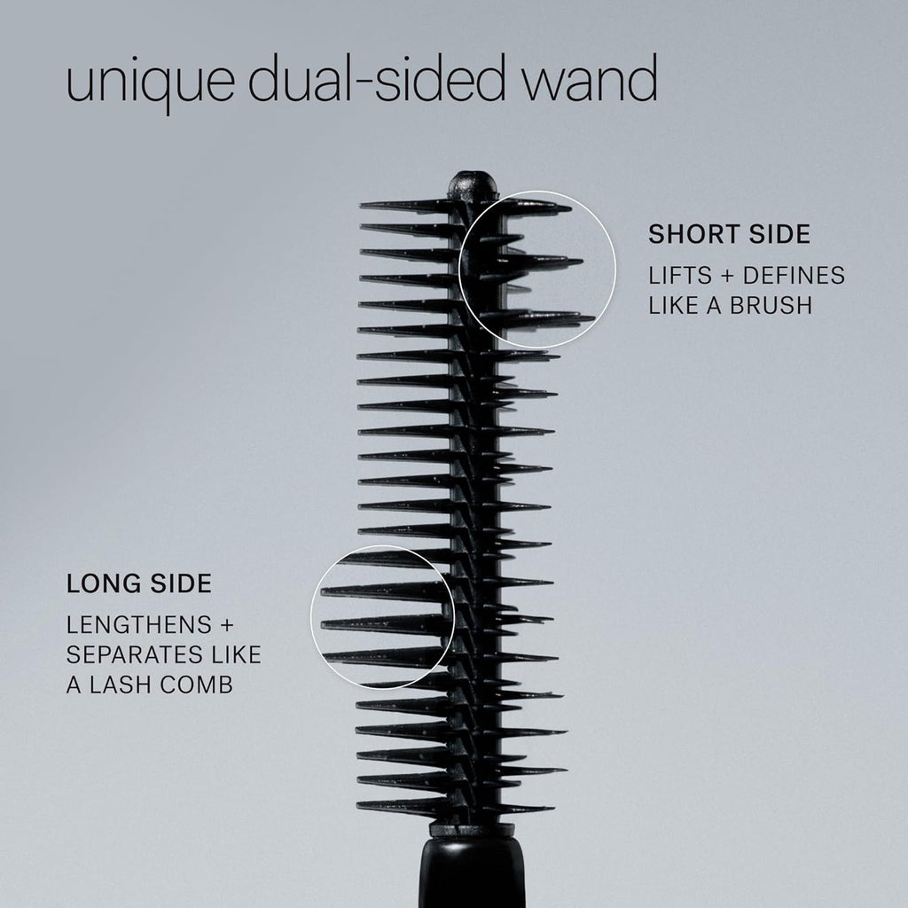ILIA - Limitless Lash Mascara | Lengthen, Lift, Separate | 12-HR Wear | Flake + Smudge-Resistant | Conditioning Ingredients | Safe for Sensitive Eyes, Clean, Cruelty-Free (After Midnight | Soft black)