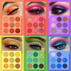 Ucanbe 54 Colors Splashy Candies Eyeshadow Palette, Highly Pigmented Matte Shimmer Soft Creamy Glitter Rainbow Bright Powder Eye Shadow Blendable Waterproof Long Lasting Makeup Pallet…