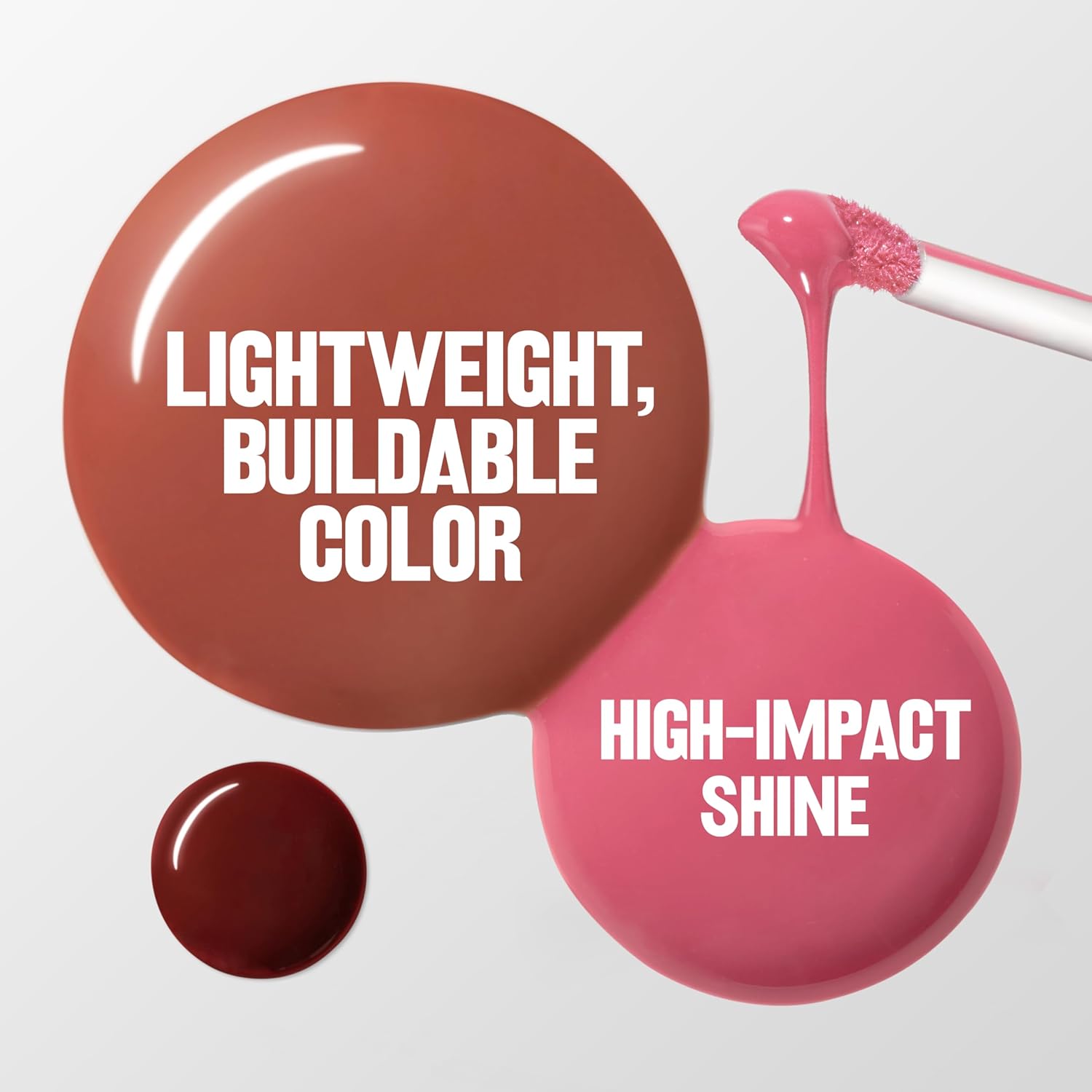 REVLON PhotoReady Instant Plump Serum, Plumping Gloss, Hydrating, Non-Sticky & High Shine Finish, 005 Heatonist, 0.25 fl oz