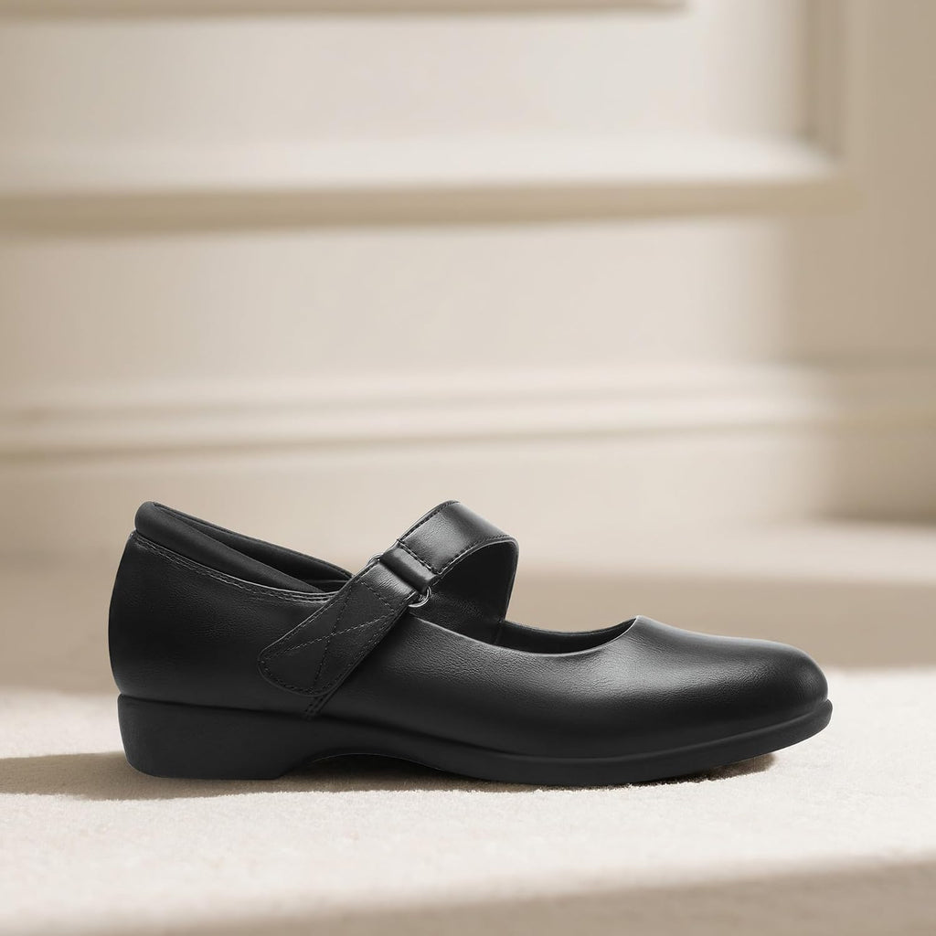 Dream Pairs Womens Ballet Mary Jane Flats, Comfortable Business Office Dress Shoes For Women Dressy And Work With Ankle Strap