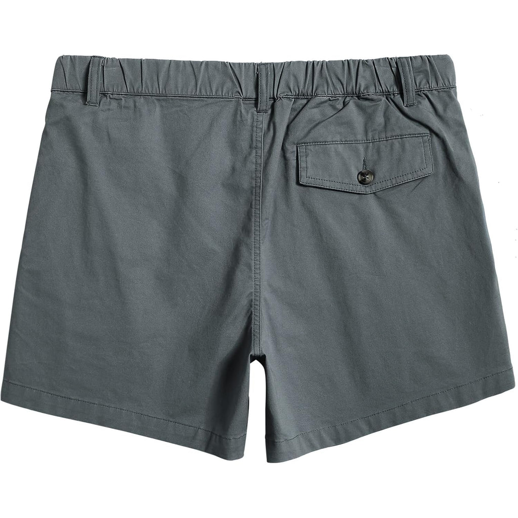 Maamgic Mens Shorts Casual 4 Inch Cotton Casual Shorts For Men Elastic Waistband Mens Casual Shorts Daily Wear