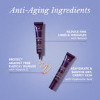 Westmore Beauty 60 Second Effects Tinted Firming Gel - Under Eye Cream For Puffiness And Bags Under Eyes - 10 Ml Light To Medium - 0.33 Fl Oz