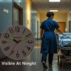 Cicininc Nurse Watch For Women,Analog Nursing Watches With 12/24 Hour Military Time,Second Hand