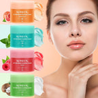 12 Pack Lip Sleeping Mask Set, Overnight Lip Skincare, Nourish And Hydrate Lip Mask With Vitamin C And Coconut Oil, Lip Balm For Dry Lips, Bulk Gifts For Women