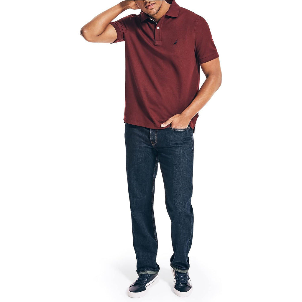 Nautica Men'S Performance Pique Polo Shirt