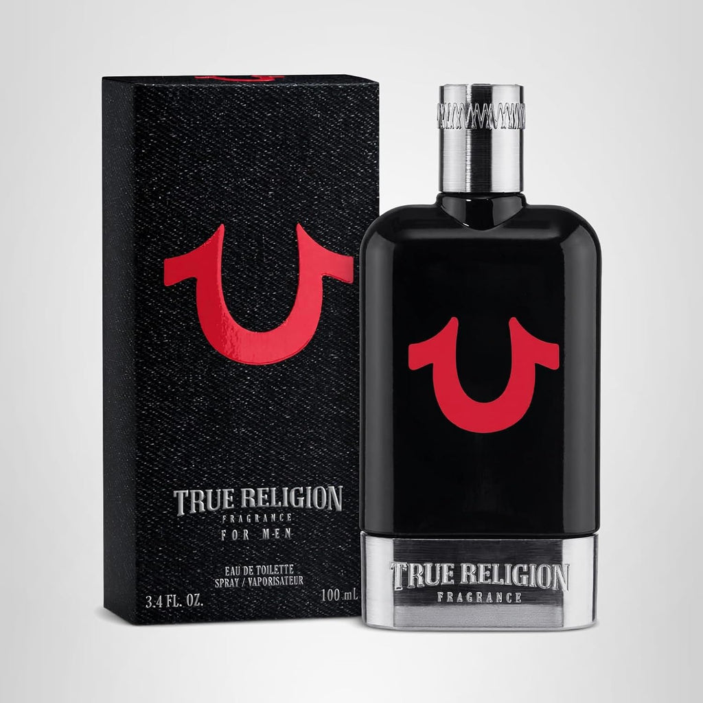 True Religion For Men - Cologne - Fresh, Woody, Wearable For Any Occasion - Citrus, Bergamot, Aquatic, Marine, Spicy, Orange Blossom, Rosemary, Coumarin, Cedarwood, Oriental, Aromatic