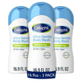 Cetaphil Ultra Gentle Refreshing Body Wash, Refreshing Scent For Dry To Normal, Sensitive Skin, 16.9Oz Pack Of 3, With Aloe Vera, Calendula, Vitamin B5, Hypoallergenic, Dermatologist Tested