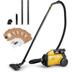 Eureka Canister Vacuum Cleaner, Lightweight Vacuum Cleaner For Home, Yellow