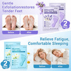 8 Pack Moisturizing Foot Mask,Hydrating Foot Masks for Dry Cracked Feet,Brightening Soothing Dry Skin Moisturizer for Baby Soft Feet,Mothers Day Gifts,Foot Care Spa Gifts for Women Men(4 Styles)