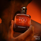 Armani Beauty - Stronger With You Absolutely - Parfum - Cologne For Men - Spicy Ambery Gourmand Men’S Fragrance – Rum Accord, Cedarwood, Lavendar & Vanilla Notes