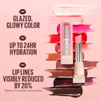 Maybelline Lifter Glaze Oil Balm With Hyaluronic Acid And Hydrating Oil Blend, Lip Balm With 24Hrs Of Smooth, Moisturizing Shine, Pink Drip (Sheer Baby Pink)