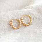 LOYATA Gold Huggie Hoop Earrings 14K Gold Plated Dainty Small Simple Hypoallergenic Jewelry Gift for Women