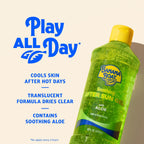 Banana Boat Soothing After Sun Gel With Aloe Twin Pack | Aloe Vera Gel, Sunburn Relief, After Sun Care, 16 Fl Oz Each