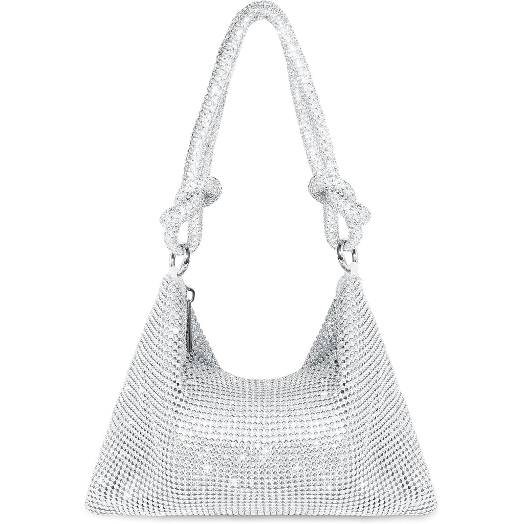 Clutch Purse For Women,Sparkly Rhinestone Evening Bag Wedding & Party Accessories,Handbag Fits Phone,Wallet & Lipstick