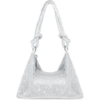 Clutch Purse For Women,Sparkly Rhinestone Evening Bag Wedding & Party Accessories,Handbag Fits Phone,Wallet & Lipstick