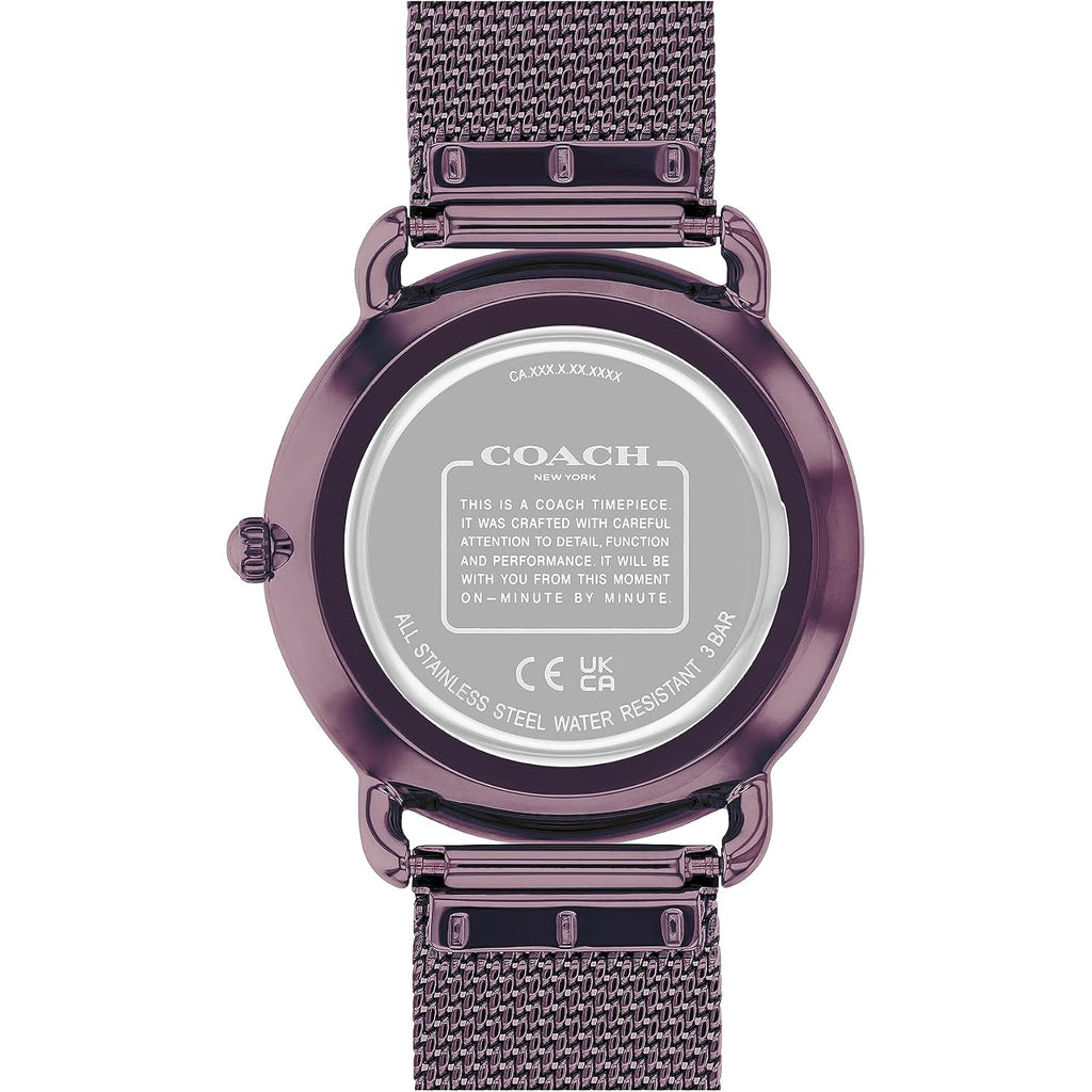 Coach Elliot Women'S Watch | Modern Elegance With Iconic Tea Rose Detail | Chic Timepiece For Everyday Wear | Ideal Gift For Her | Water-Resistant | 36 Mm