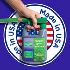 Commercial Grade Lawn Fertilizer With Iron- Liquid Fertilizer Spray- Nitrogen And Iron For Deeper Green Turf- Any Grass Type - Simple Lawn Solutions - Lawn Energizer - 32 Ounce