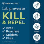 Wondercide - Indoor Pest Control Spray For Home And Kitchen - Ant, Roach, Spider, Fly, Flea, Bug Killer And Insect Repellent - With Natural Essential Oils - Pet And Family Safe — Peppermint 16 Oz